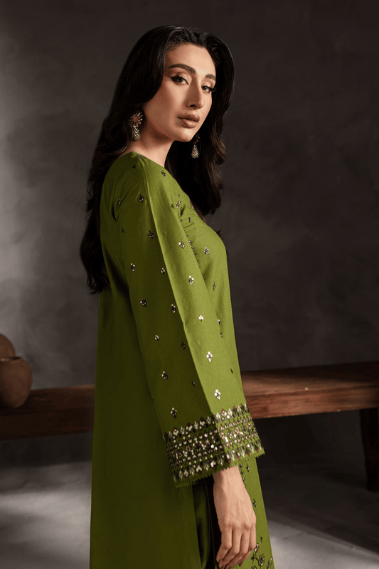 Ezzah 3pcs - Lawn Embroidered - UK