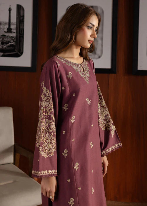 Mauve Embroidered - 2 Pieces - UK