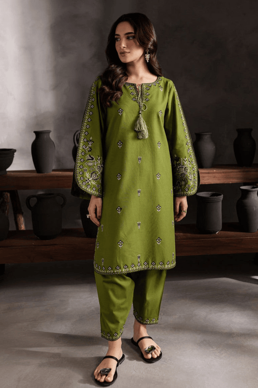 Hijab Embroidered 2-Pieces - UK