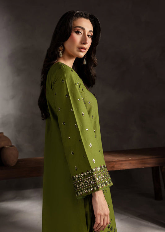 Ezzah 3pcs - Lawn Embroidered - UK