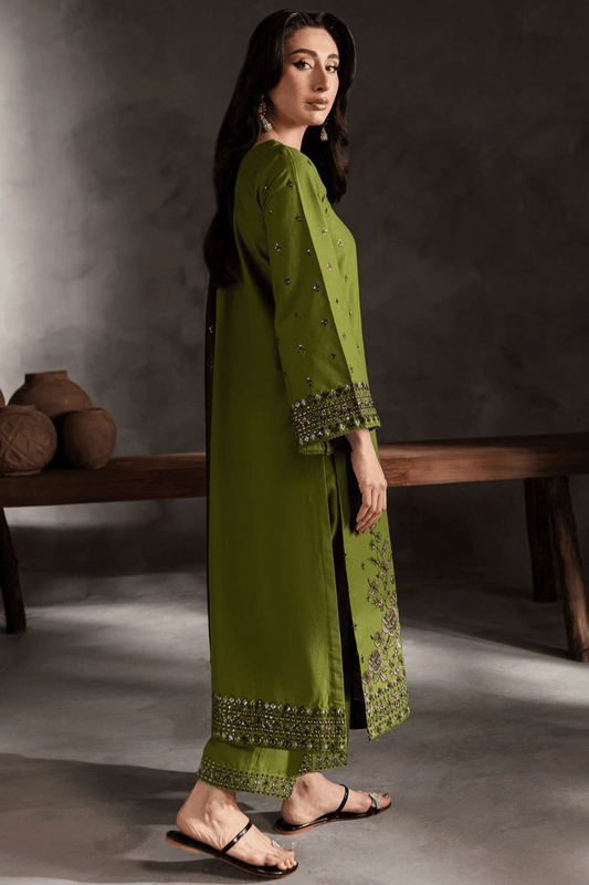 Ezzah 3pcs - Lawn Embroidered - UK